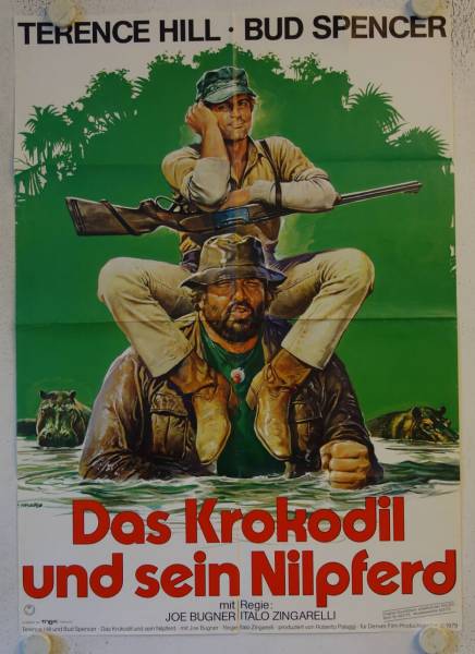 Im for the Hippopotamus original release german movie poster